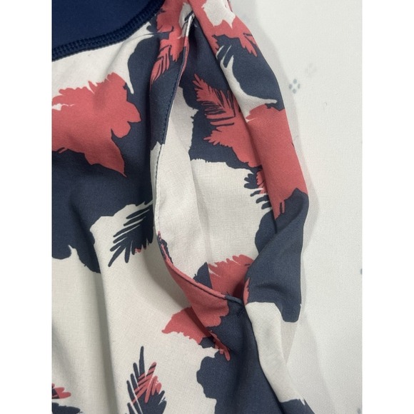 Puma Skort Medium Athletic Floral Navy Pink White M Golf Tennis Pickleball - Picture 12 of 12